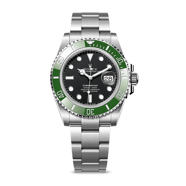 Submariner date Steel Green