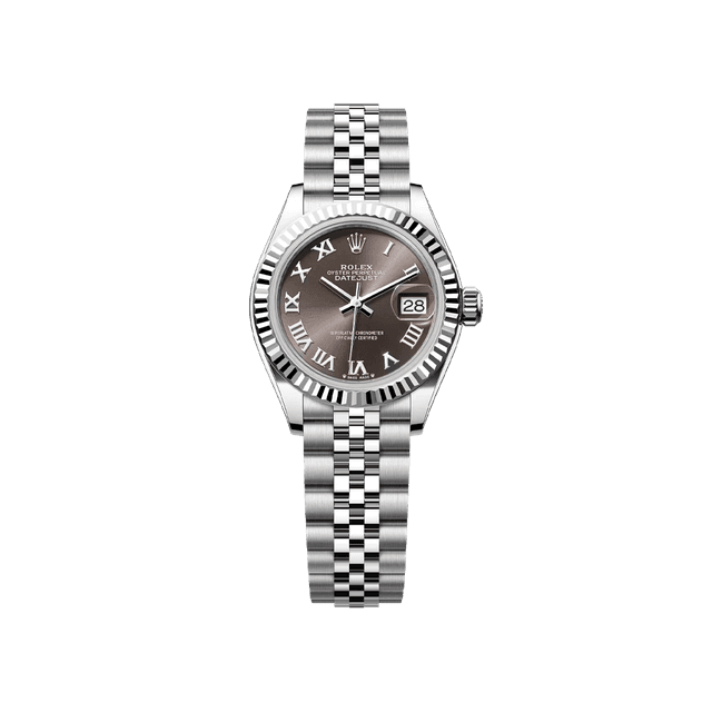 Datejust 28mm, st/wg,  Rhodium Roman dial, Jubilee Bracelet