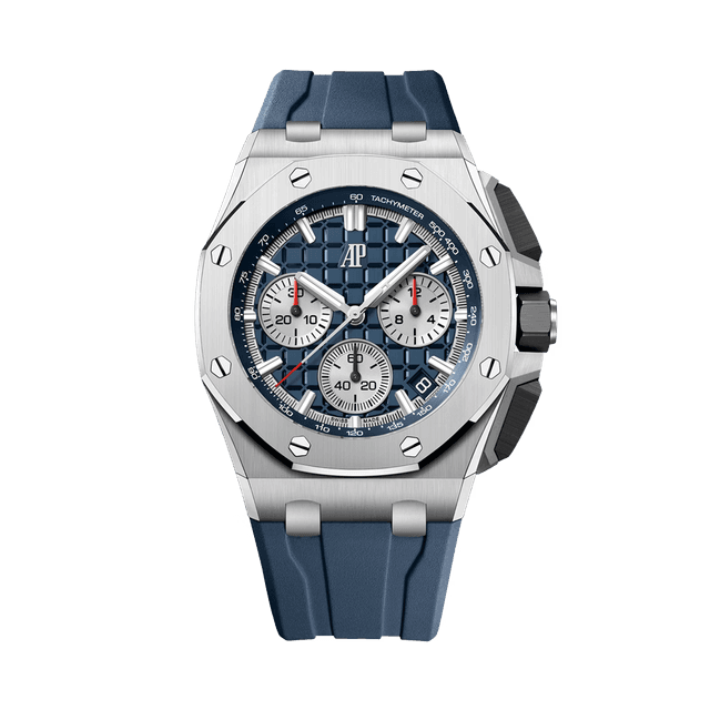 Royal Oak Offshore 43mm, Titanium, Blue dial