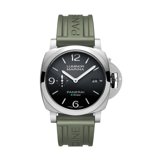 LUMINOR 1950 44 MARINA P9010 GRIGIO ROCCIA E-STEEL RECYCLED PET GREY 