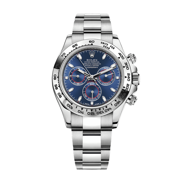 Daytona WG, Blue dial, Bracelet