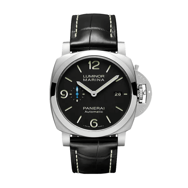 LUMINOR 1950 44 MARINA P9010 STEEL ALL BLACK