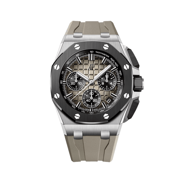 Royal Oak Offshore 43mm, Steel, Smoke Taupe dial