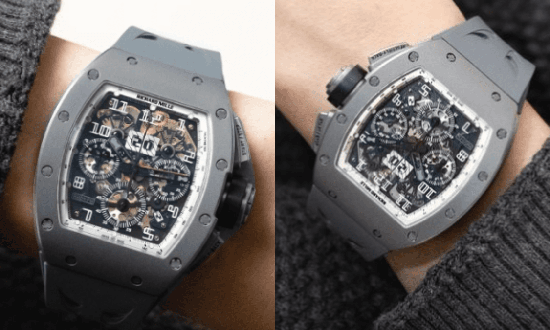 Berapa Sih Harga Jam Tangan Richard Mille RM011 FM Chrono Ti All Grey Boutique Limited Edition