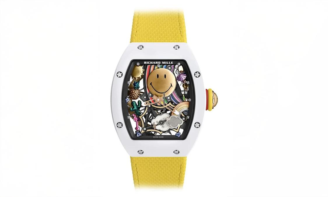 Kenalan Edisi Khusus Richard Mille RM 88 Automatic Tourbillon RG ATZ Smiley