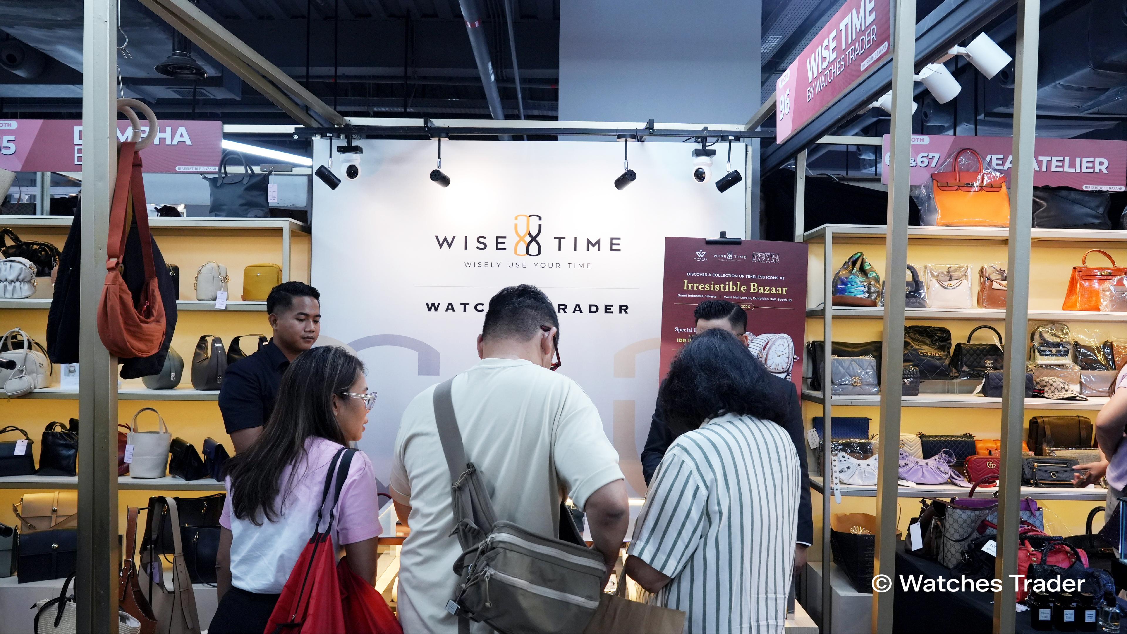 Wise Time by Watches Trader Joins Irresistible Bazaar Grand Indonesia