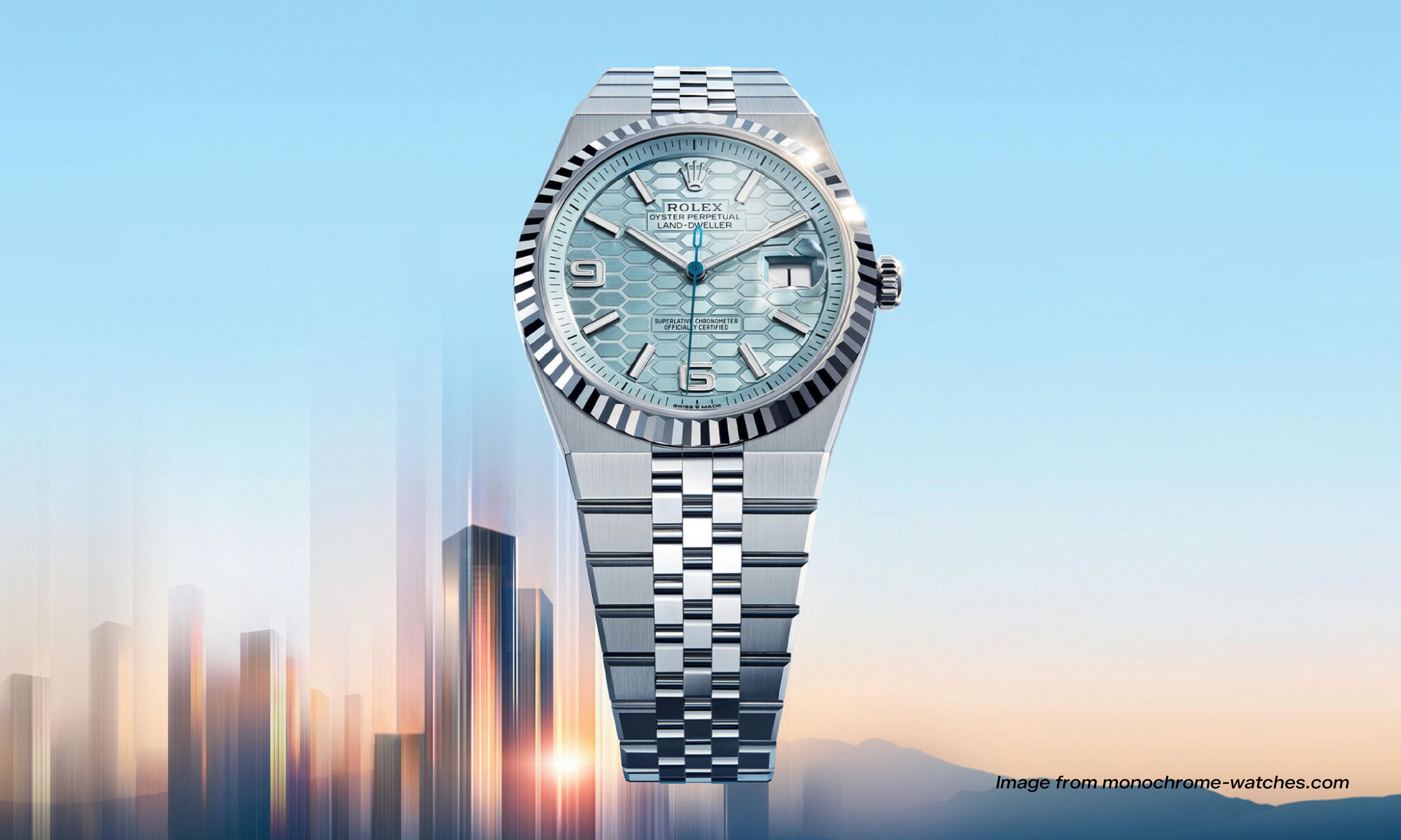 The Story Behind Rolex Land-Dweller's Honeycomb Dial