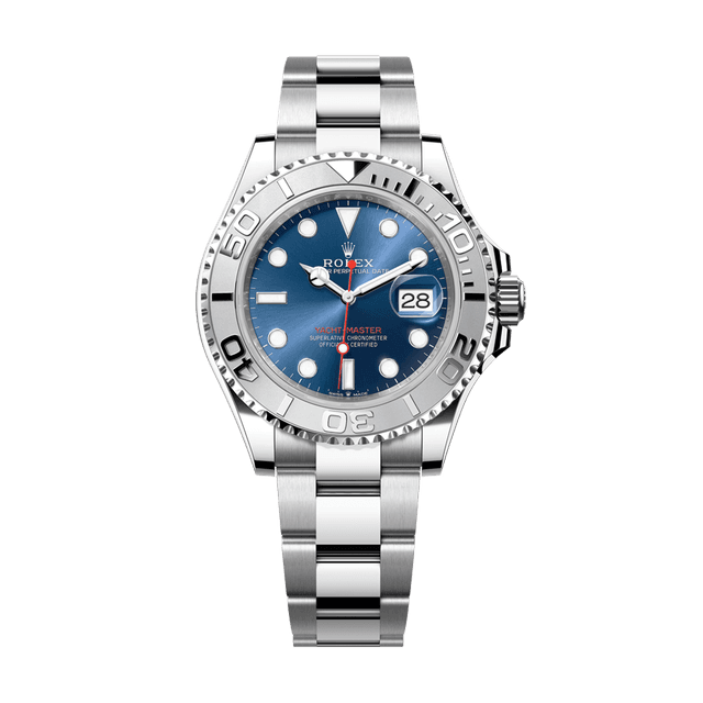 Yacht Master 40mm, st/pt, Blue dial