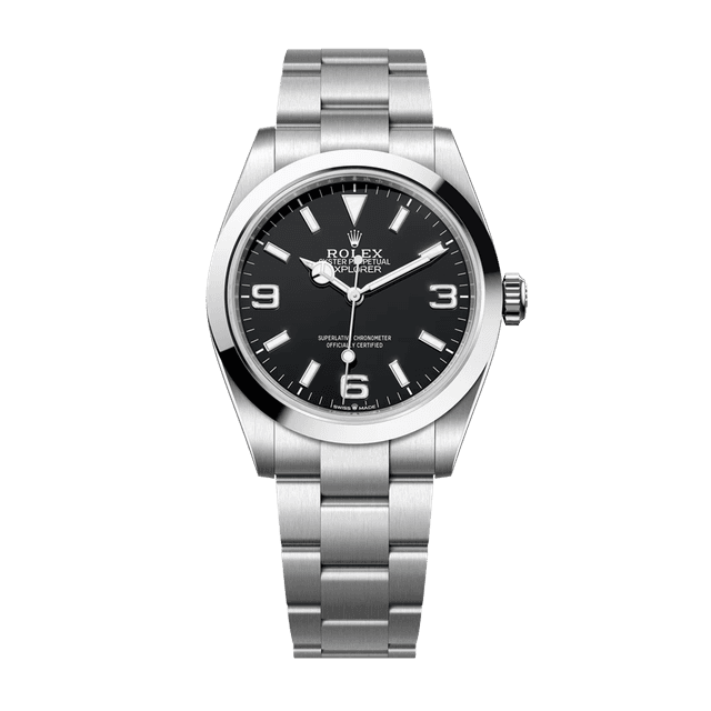 Explorer I 40mm, Black dial