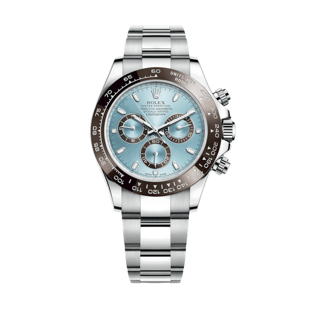 Daytona PT, Ice Blue tab dial