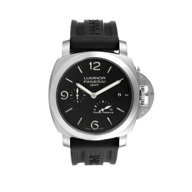 LUMINOR 44 1950 PW GMT P9002 STEEL ALL BLACK P2266/2500