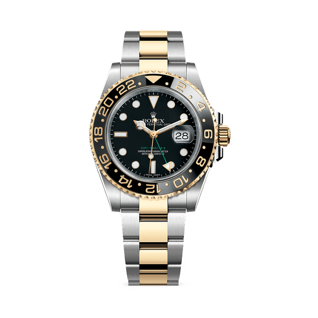 GMT Master II st/yg, Black dial