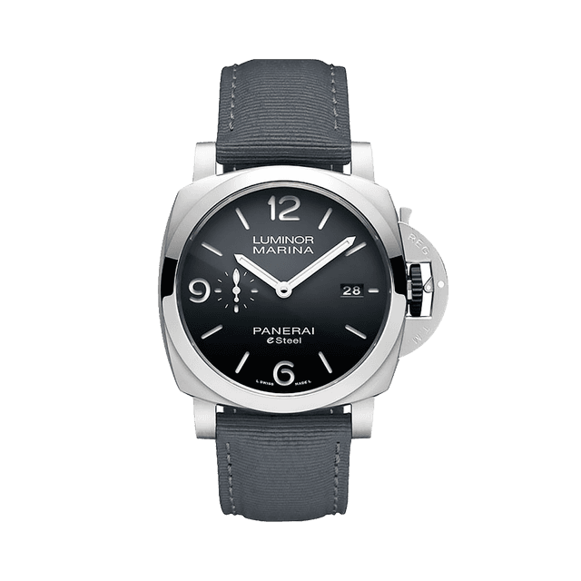 LUMINOR 1950 44 MARINA P9010 GRIGIO ROCCIA E-STEEL RECYCLED PET GREY