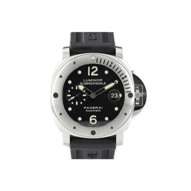 LUMINOR 44 SUBMERSIBLE AUTO STEEL RUBBER BLACK C1627/2000