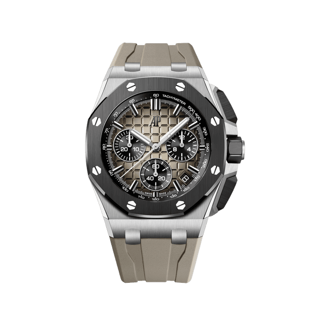 Royal Oak Offshore 43mm, Steel, Smoke Taupe dial