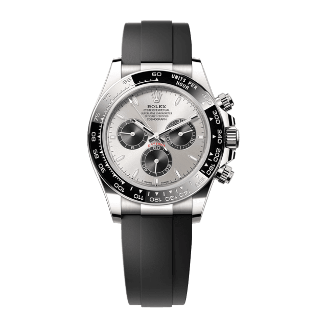 Daytona WG, Steel/Black dial, Oysterflex